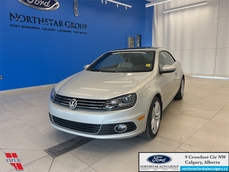 2014 Volkswagen Eos Highline  EOS CONVERTIBLE - LEATHER SEATS - SUPER 