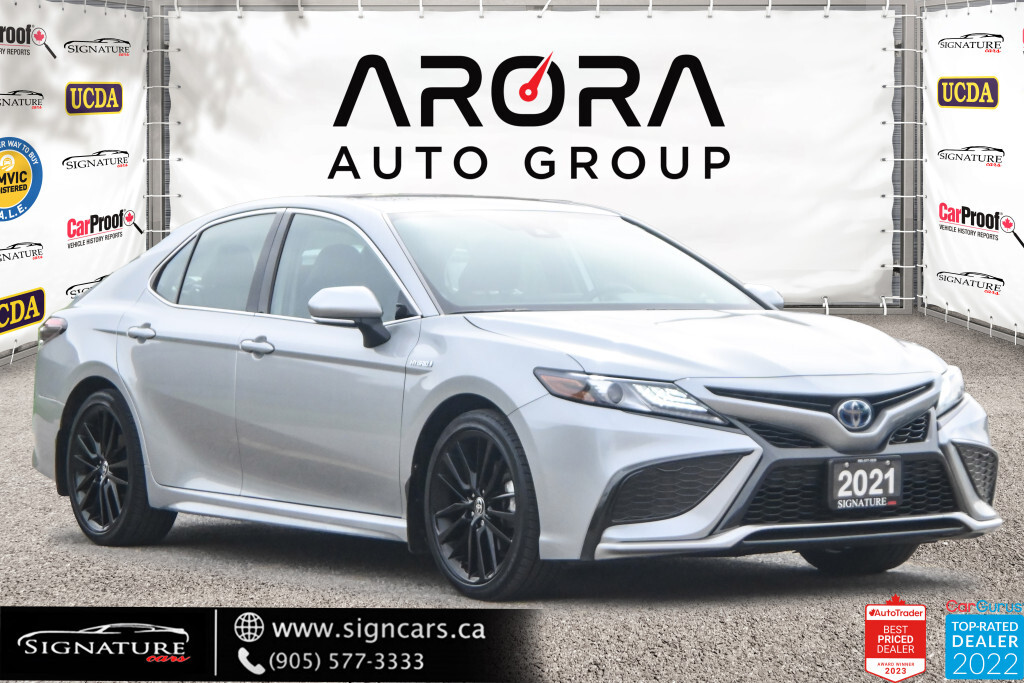 2021 Toyota Camry Hybrid XSE / NO ACCIDENTS / SUNROOF / LEATHER / 1 OWNER /