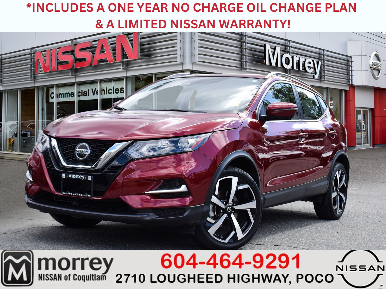 2021 Nissan Qashqai SL AWD--CERTIFIED PRE-OWNED--LOCAL BC VEHICLE  