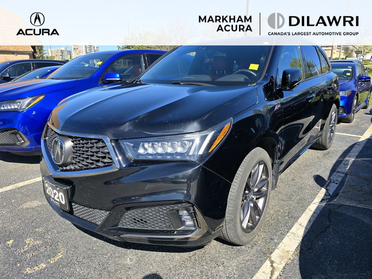 2020 Acura MDX A-Spec Vented Seats | Power Folding Mirrors | LED 