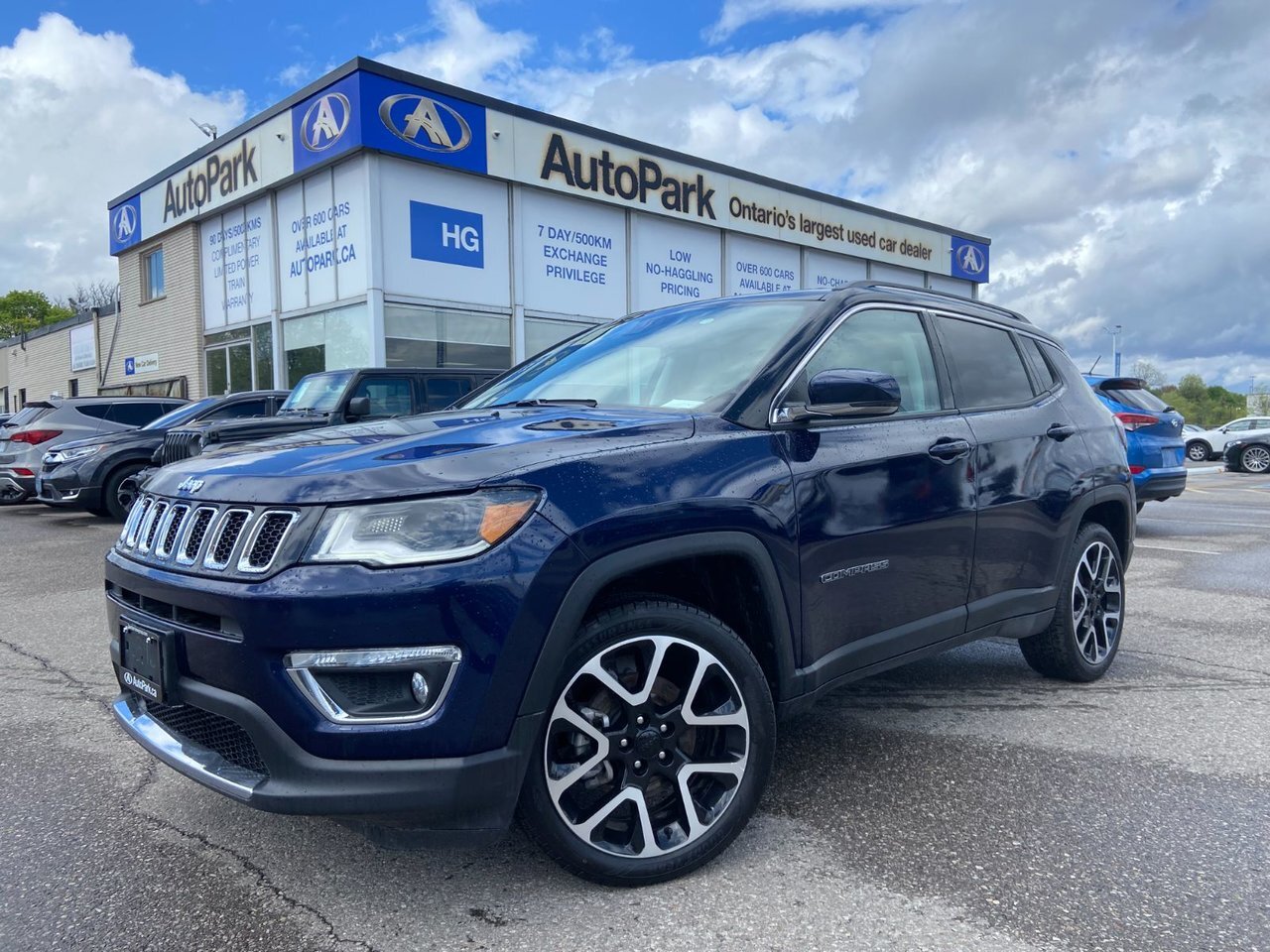 2021 Jeep Compass Limited | AWD | Navigation | Leather Seats | Park 