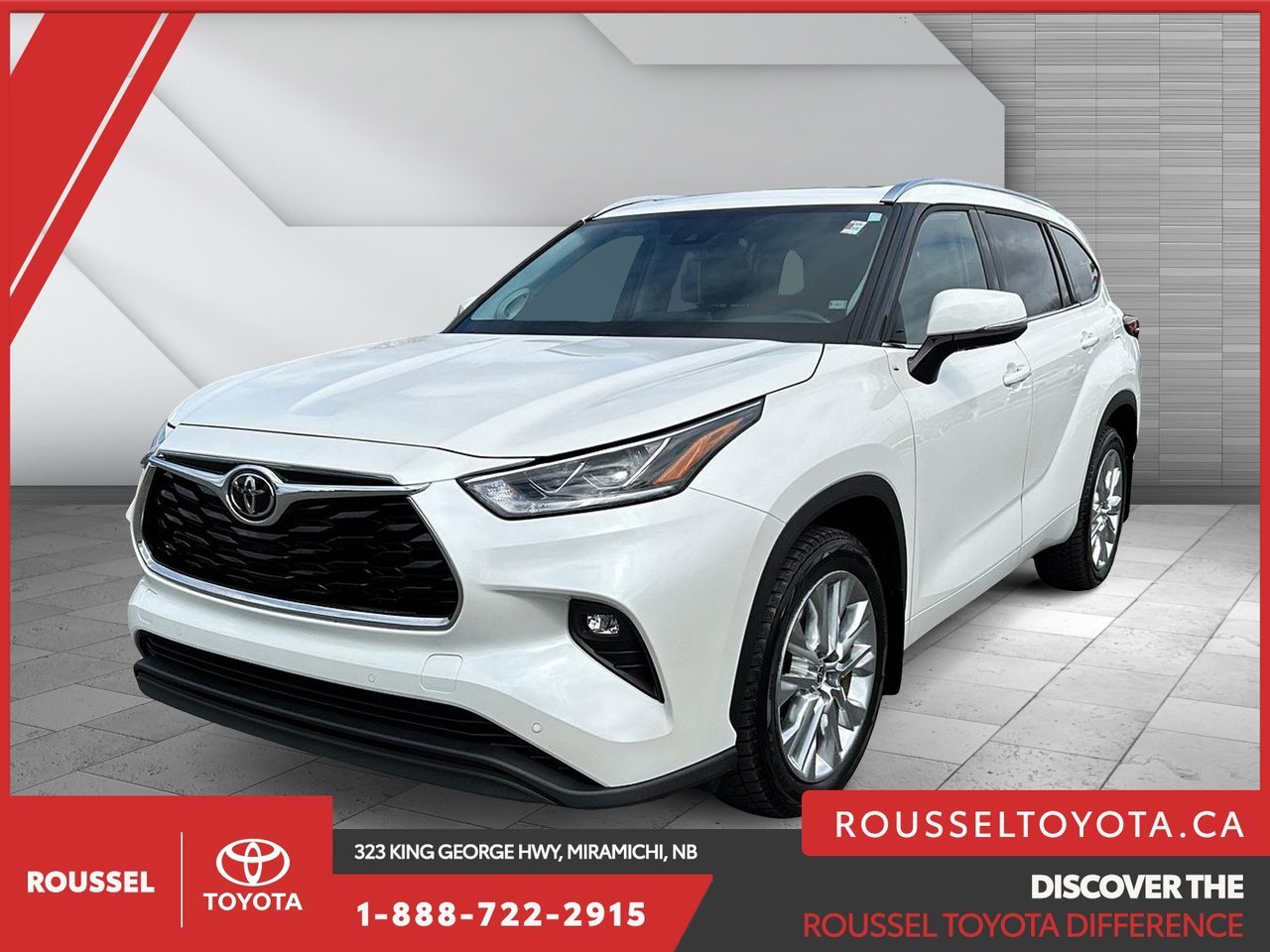 2020 Toyota Highlander Limited Contact for more information / Contacter p