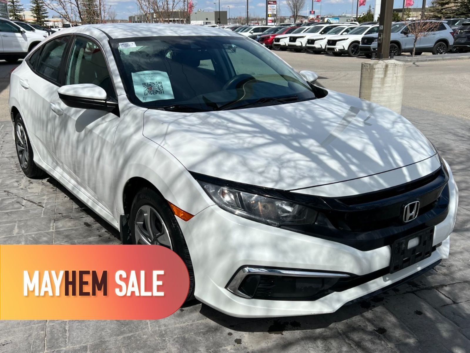2019 Honda Civic Sedan LX: Bluetooth, Heated Seats,