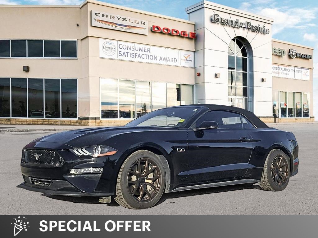 2019 Ford Mustang GT Premium | Leather | Heated Seats | Convertible