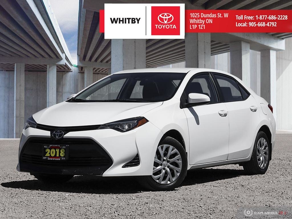 2018 Toyota Corolla LE FWD / HEATED FRONT BUCKET SEATS / ABS BRAKES