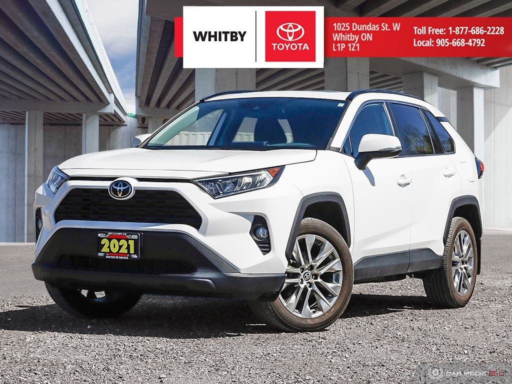 2021 Toyota RAV4 XLE AWD / ONE OWNER / POWER MOONROOF / 17&quot;ALL