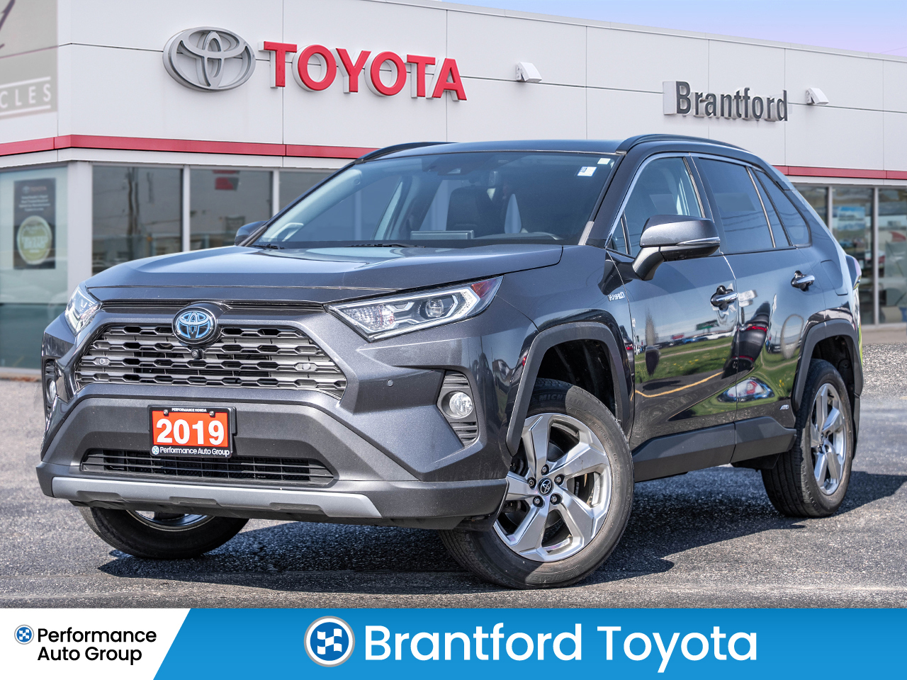 2019 Toyota RAV4 AWD Hybrid WITH LIMITED TRIM AND MICHELIN WINTERS