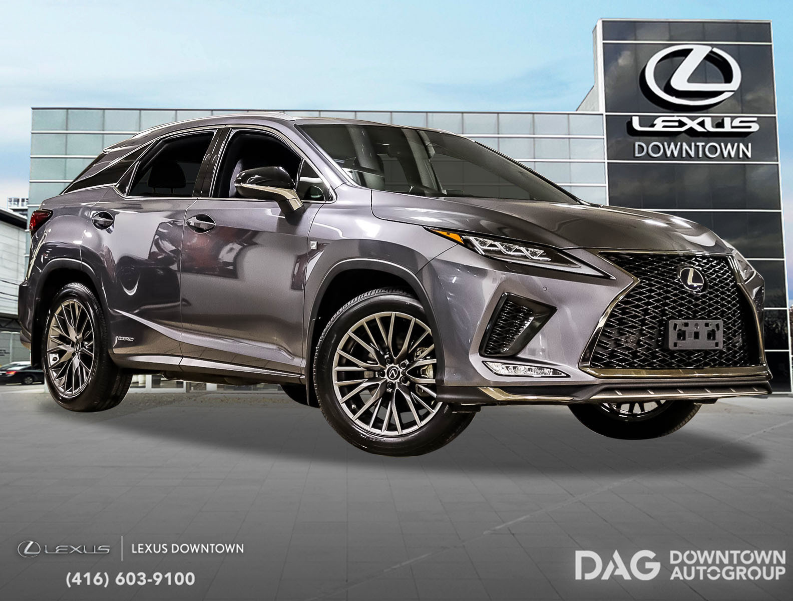 2021 Lexus RX F-SPORT 2|HYBRID|SUNROOF|ONE OWNER|NO ACCIDENT|