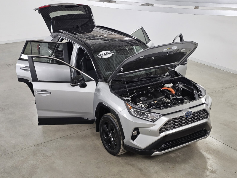 2019 Toyota RAV4 Hybrid 	XSE TECH 4WD-I GPS*CUIR*TOIT*MAGS*CAMERA RECUL*	