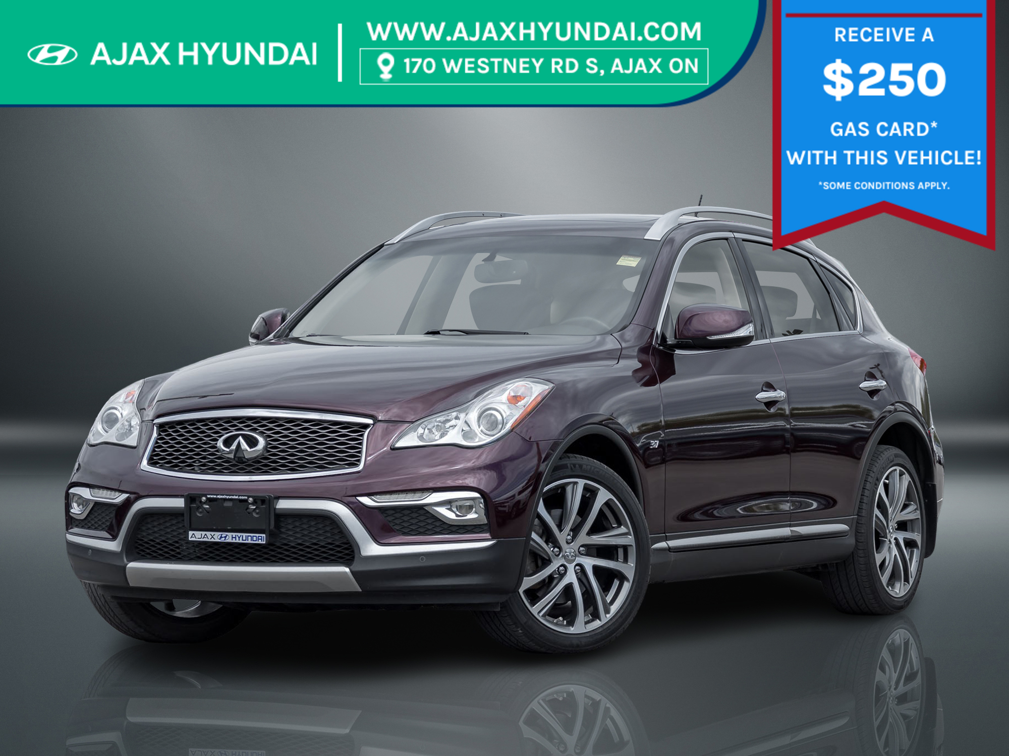 2016 Infiniti QX50 ONE OWNER |  SAFETY CERTIFIED