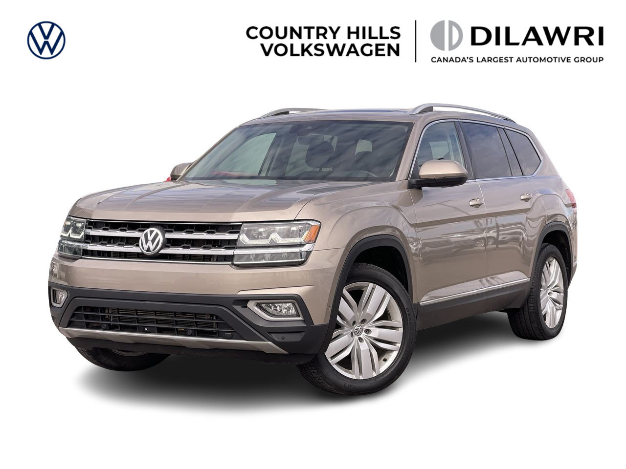 2018 Volkswagen Atlas Execline, AWD, Leather Locally Owned, One Owner, A