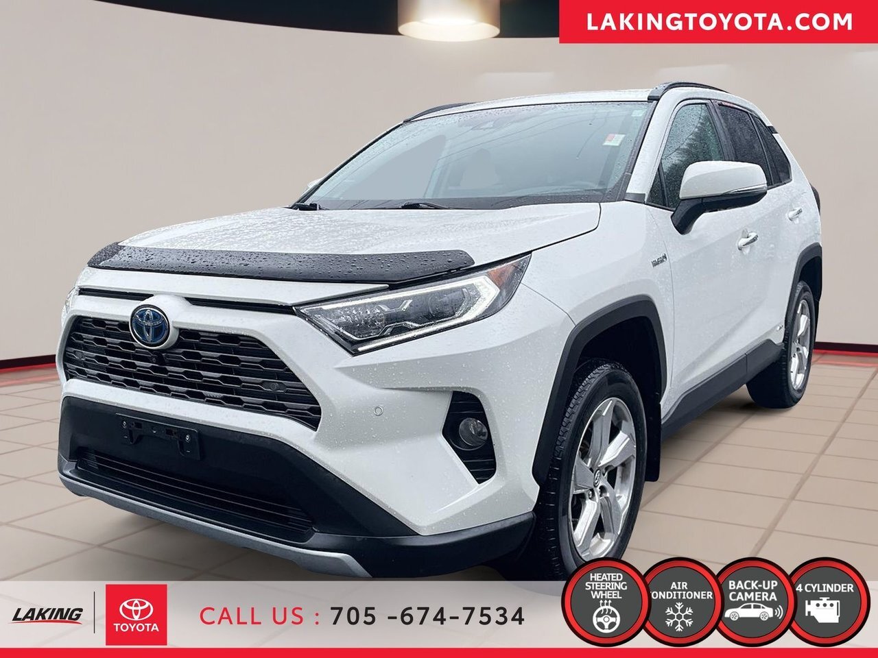 2019 Toyota RAV4 Hybrid Limited All Wheel Drive This Limited is com