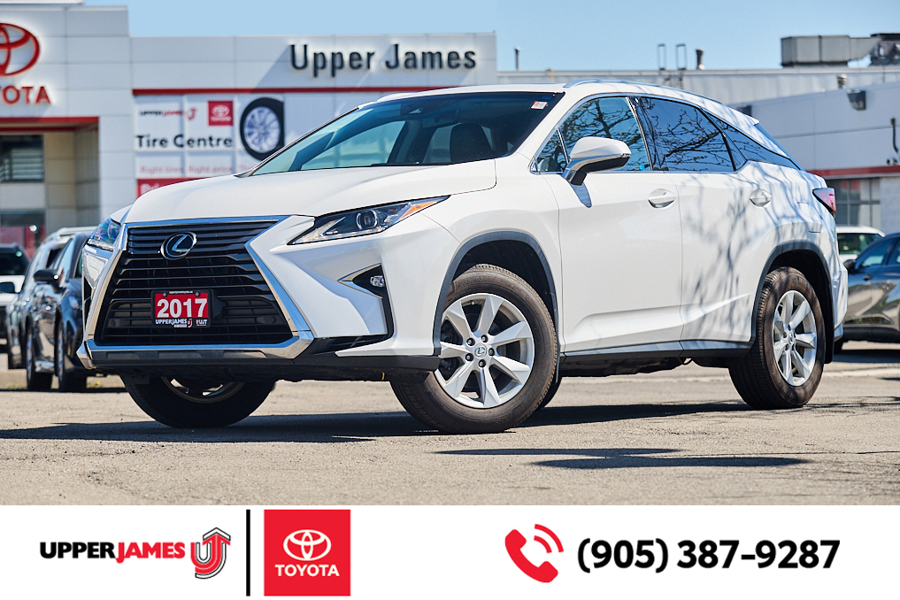 2017 Lexus RX 350 ONLY 88680 Kms, Clean Carfax, Pearl with with Dark