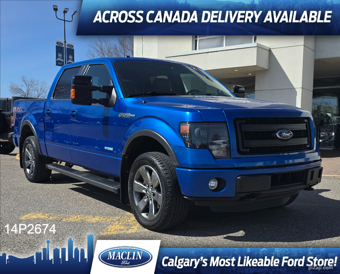 2014 Ford F-150 FX4 402A LUX PACK | HTD/CLD STS | MOONROOF | NAV