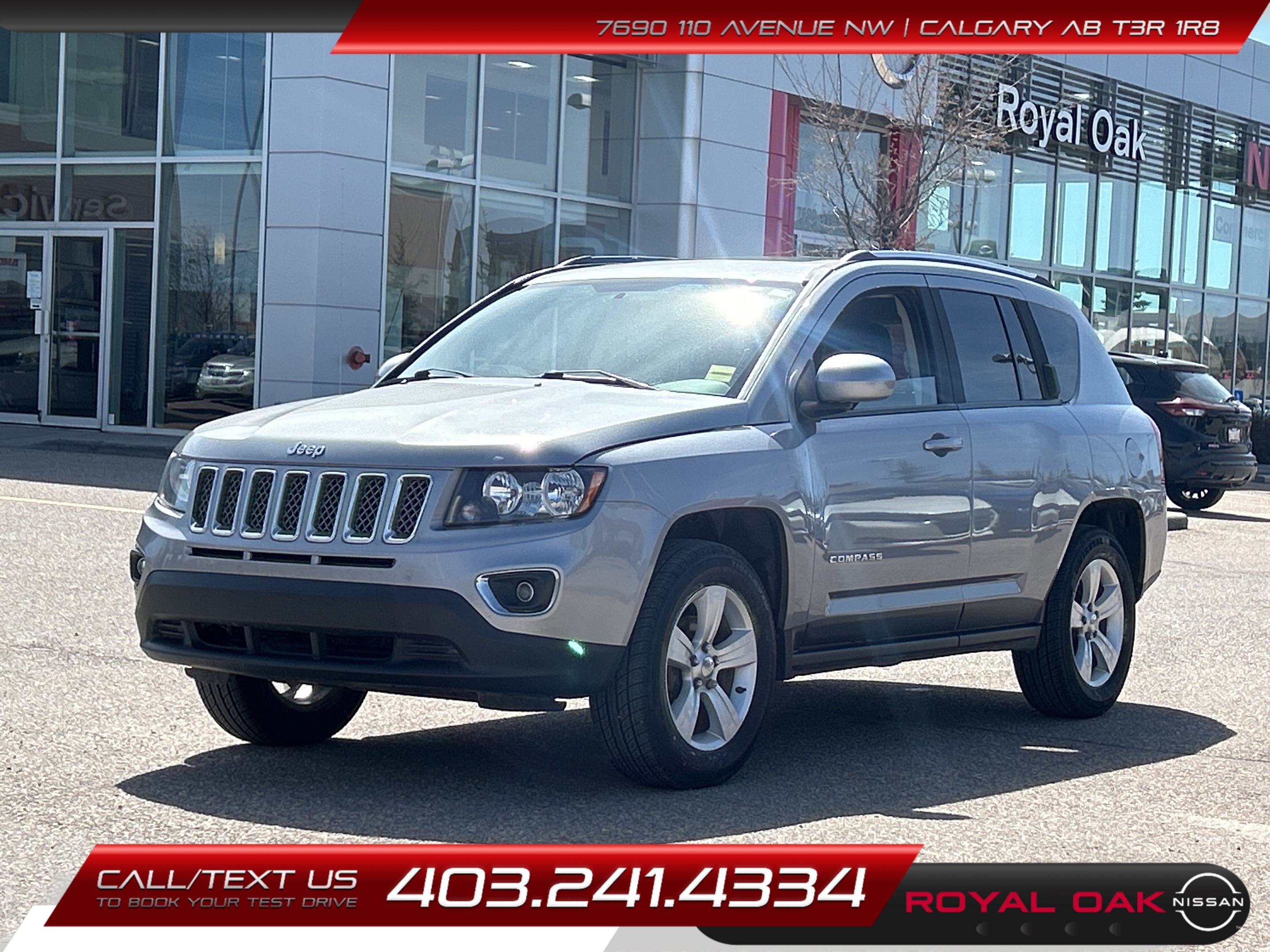 2015 Jeep Compass HIGH ALTITUDE 4x4 - *NEW TIRES*