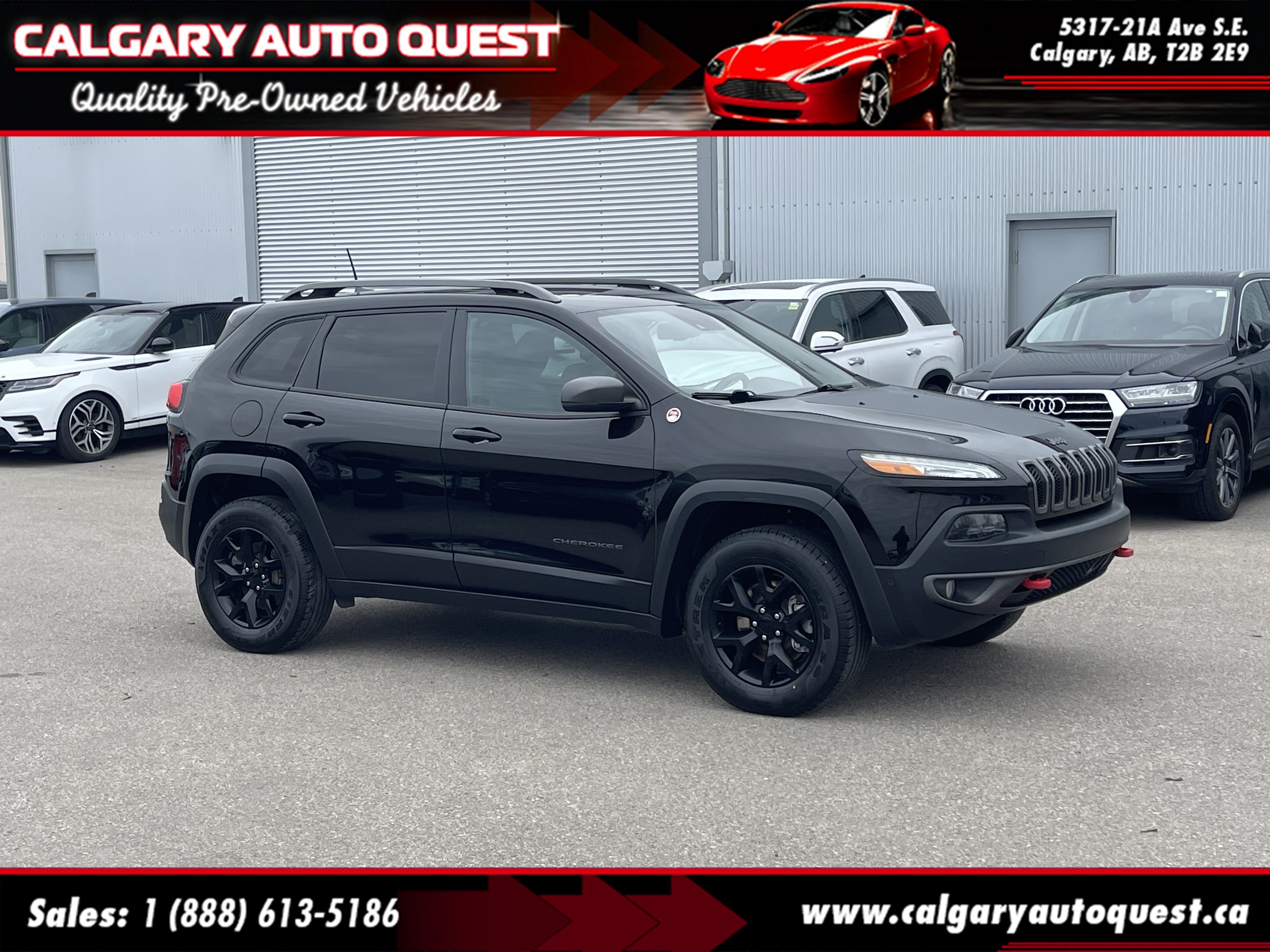 2017 Jeep Cherokee 4WD 4dr Trailhawk NAVI/B.CAM/LEATHER/PANOROOF