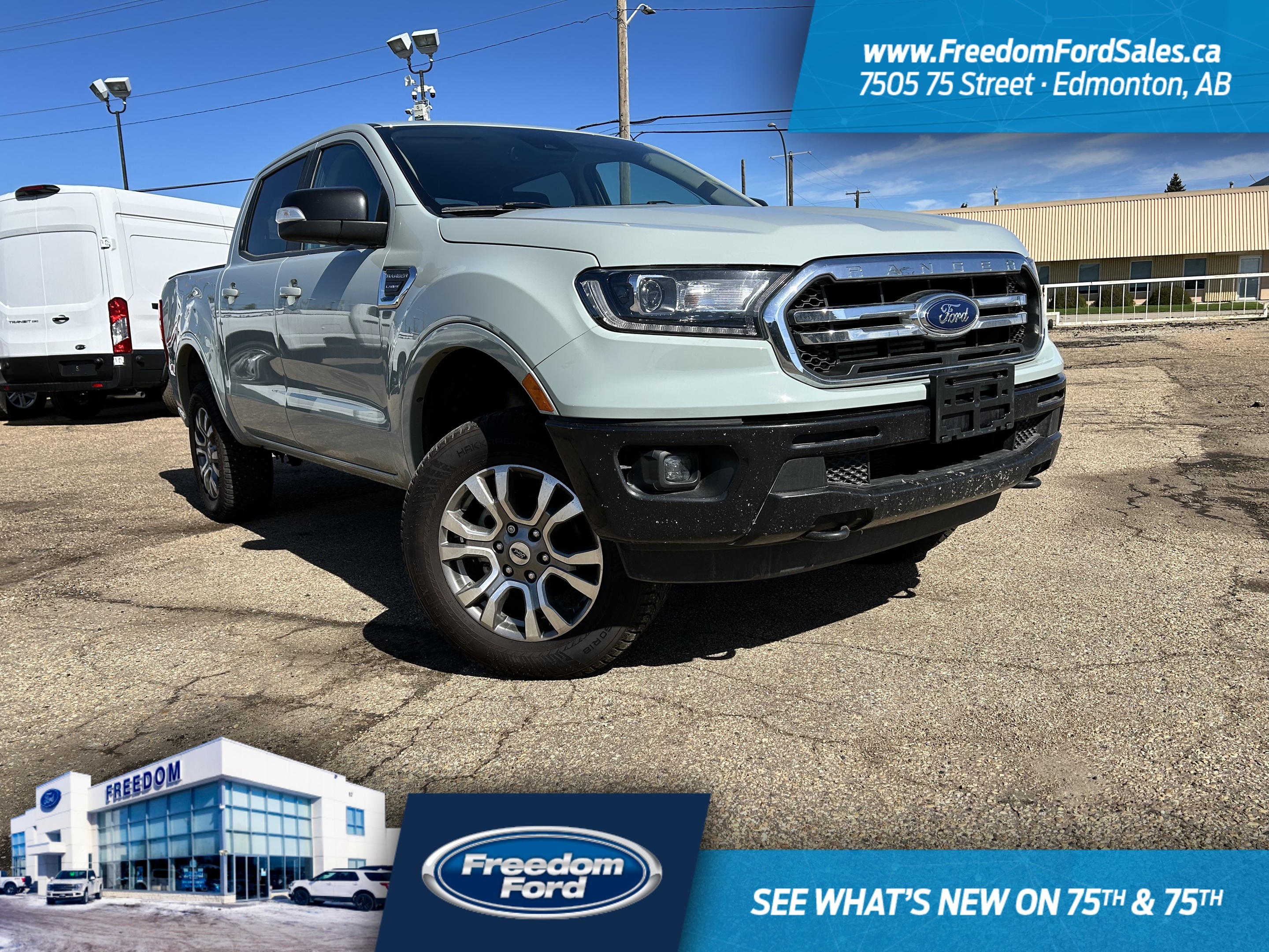 2022 Ford Ranger Lariat SuperCrew 145 | Rear Cam | Heated Seats | 