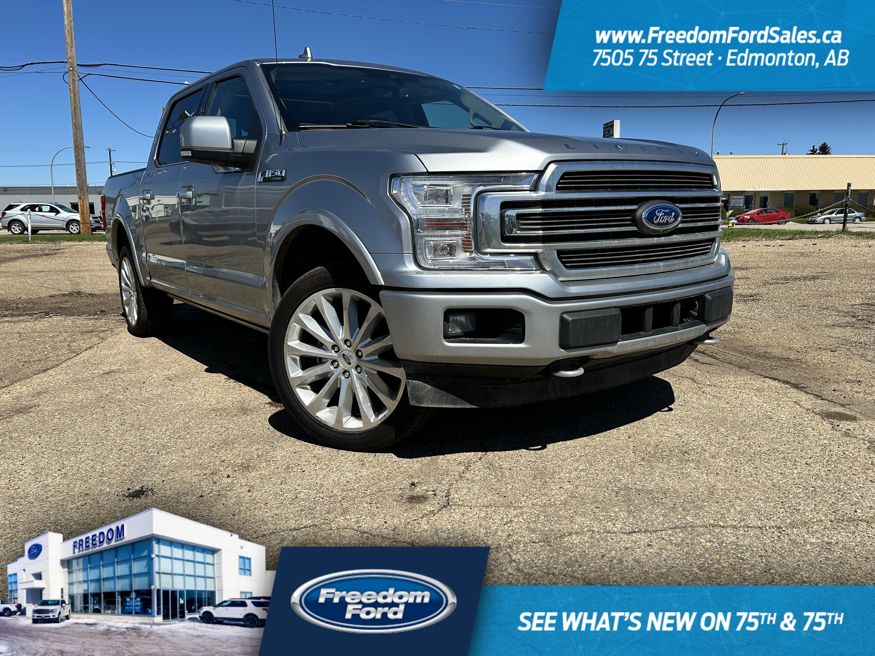 2020 Ford F-150 Limited SuperCrew 145 | Rear Cam | Heated Seats | 