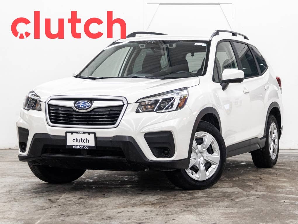 2021 Subaru Forester 2.5i AWD w/ Apple CarPlay & Android Auto, Rearview