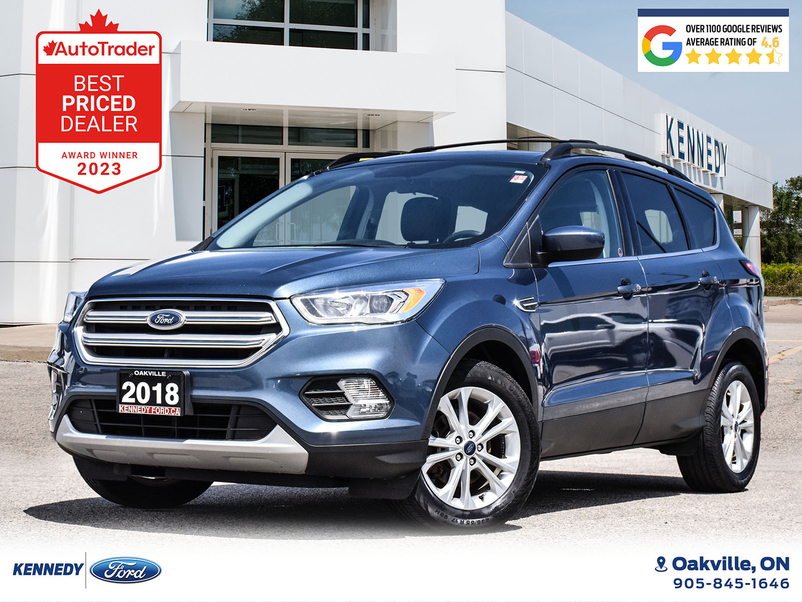 2018 Ford Escape  SEL | FWD | Panoramic Roof | One Owner