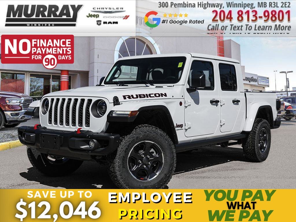 2023 Jeep Gladiator Rubicon 4x4 **$311 B/W+TAXES LEASE SPECIAL