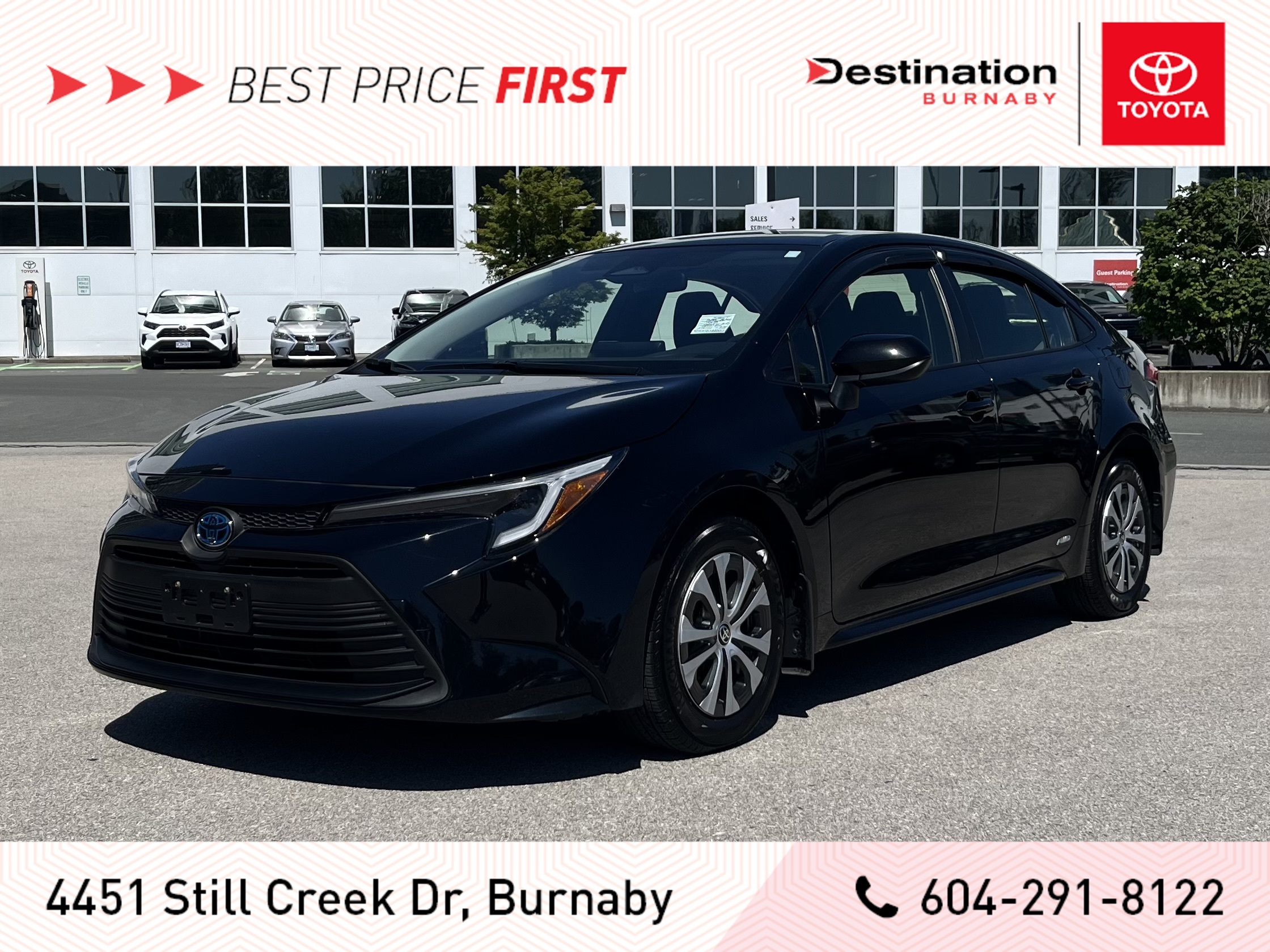 2023 Toyota Corolla Hybrid LE AWD, Low Kms, Like New