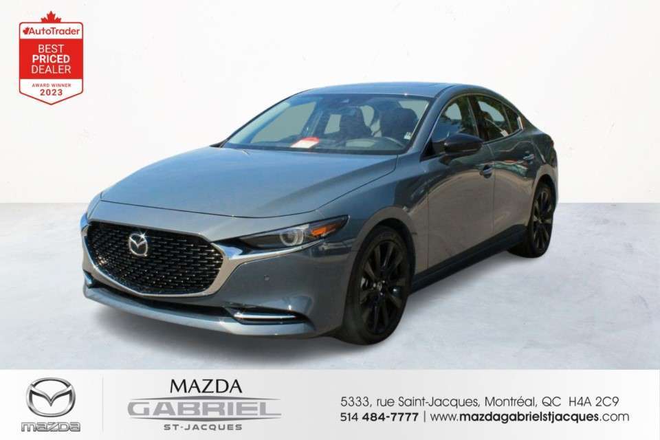 2023 Mazda Mazda3 GT AWD+JAMAIS ACCIDENTE+BAS KILOMETRAGE+1 PROPRIET