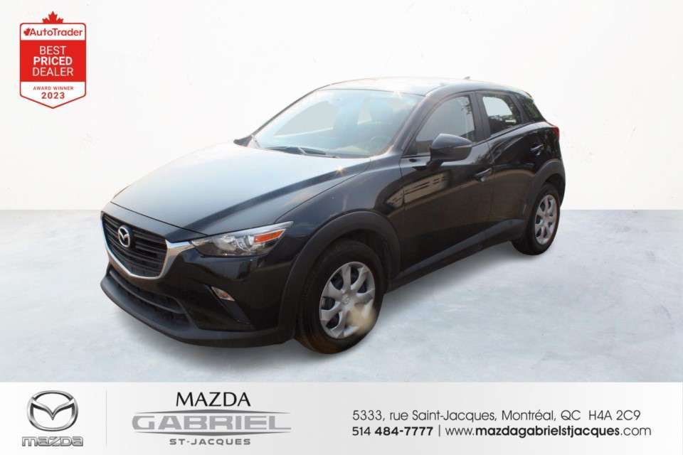 2021 Mazda CX-3 GX FWD+JAMAIS ACCIDENTE+1 PROPRIETAIRE+TRACTION AV