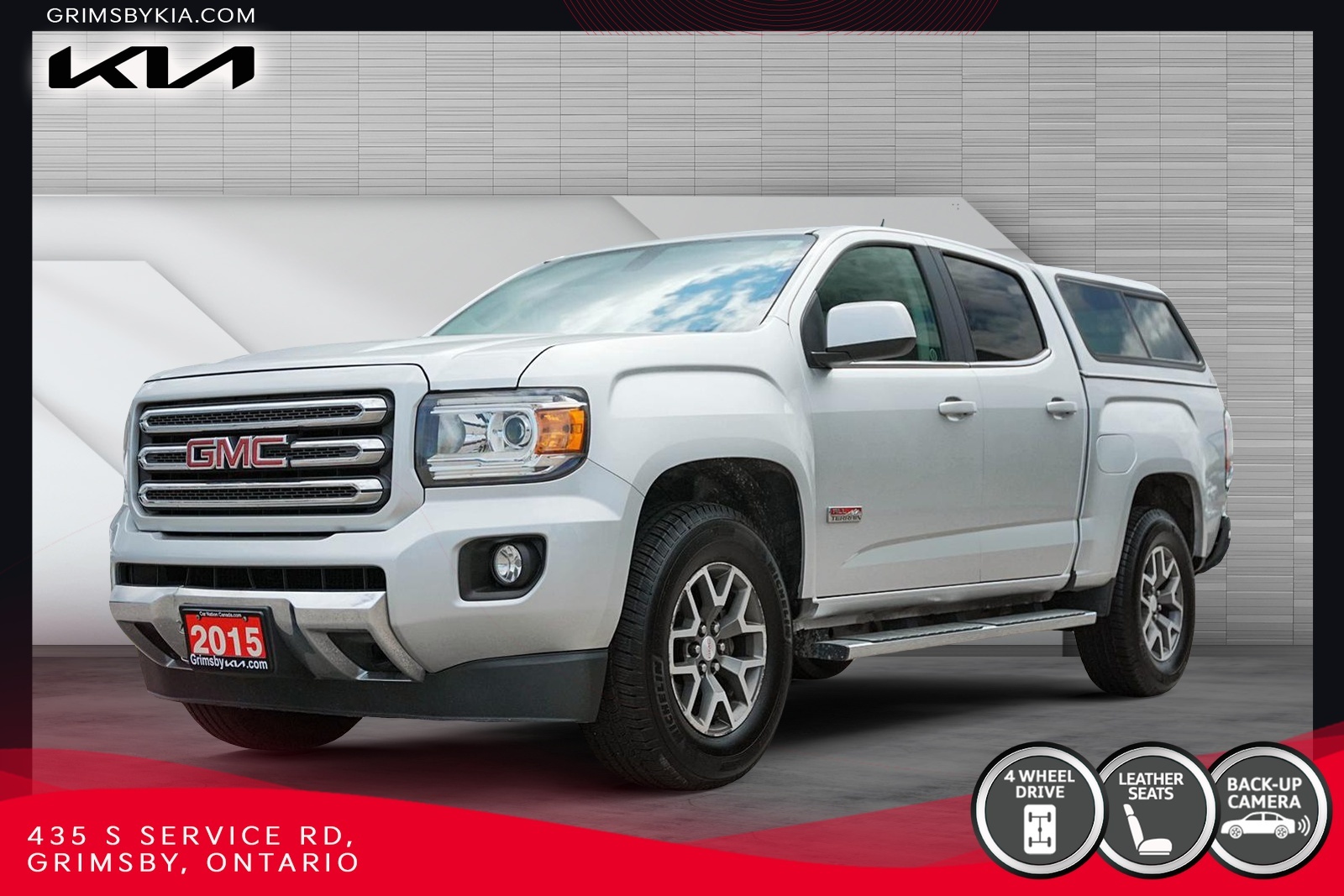 2015 GMC Canyon SLT AT4 | 4WD | LEATHER