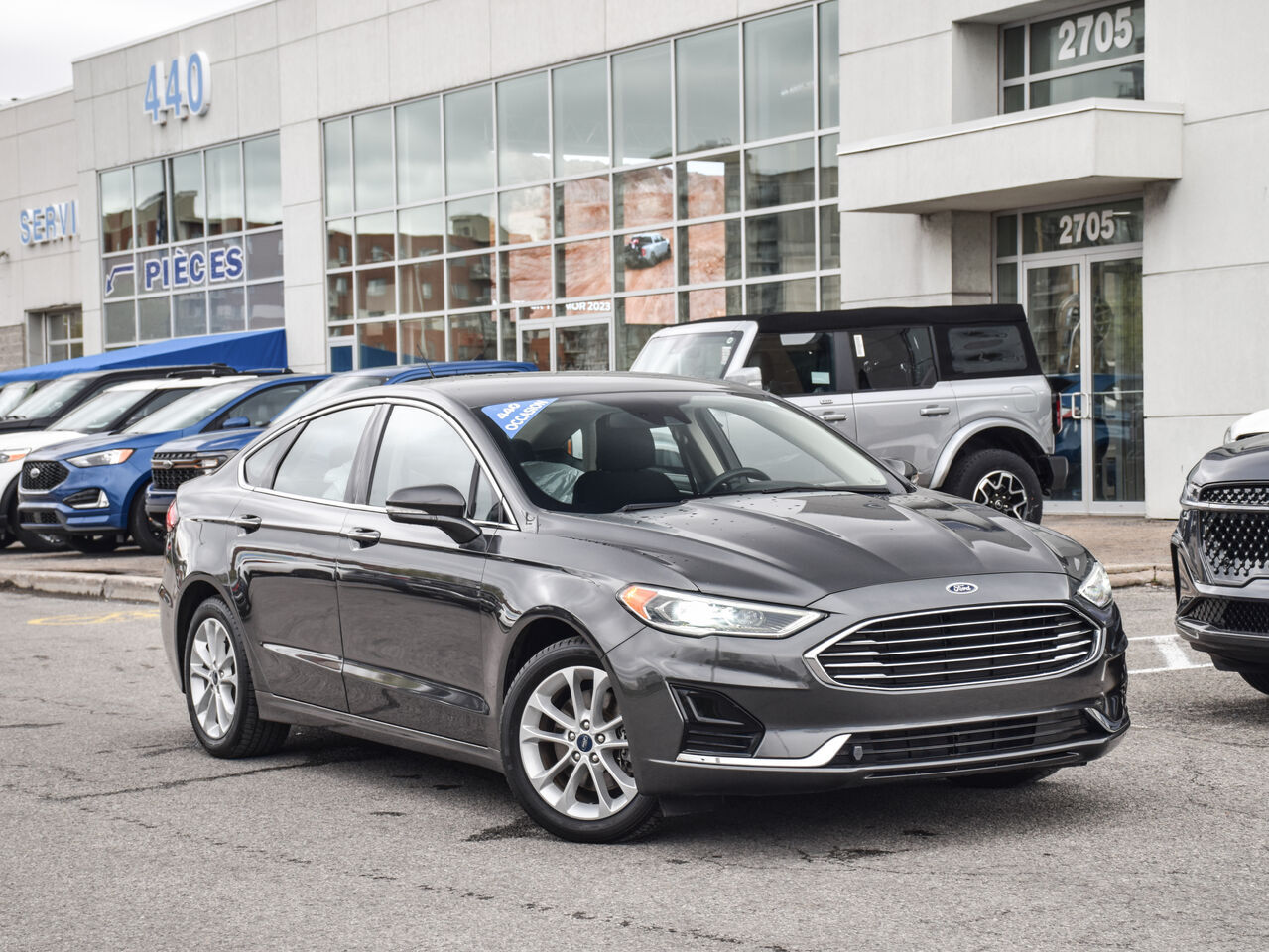 2019 Ford Fusion Energi SEL 800A 2.0L 4CYL HYBRIDE BRANCHABLE, FWD, 8