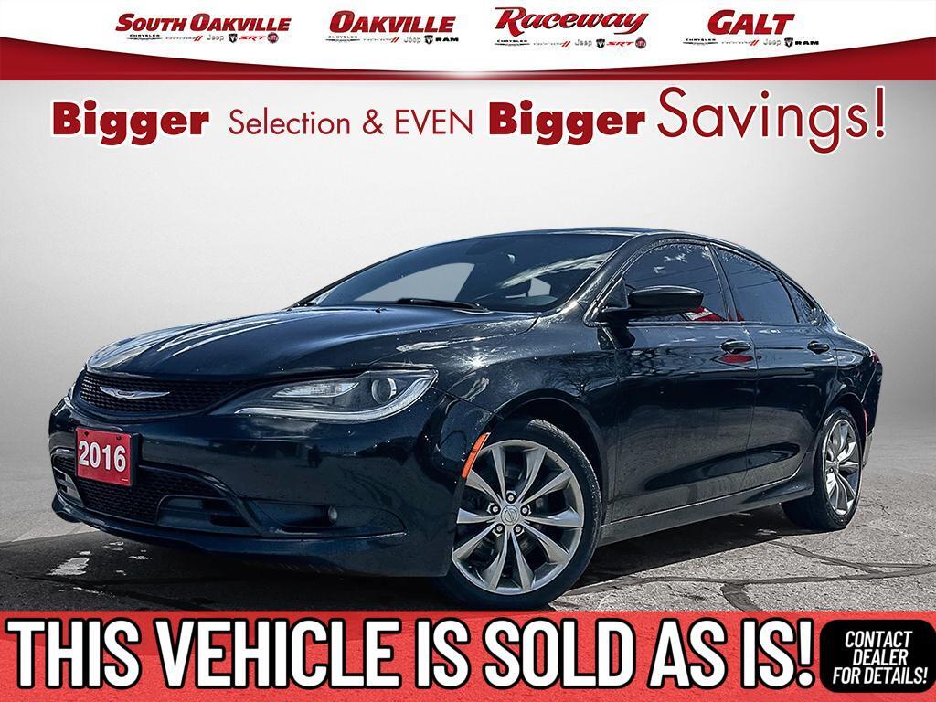 2016 Chrysler 200 S | WHOLESALE TO THE PUBLIC | SOLD AS IS !! 