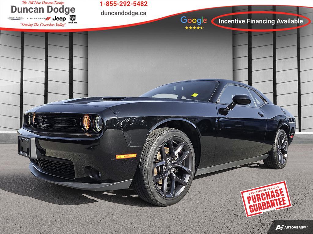 2022 Dodge Challenger  Nappa leather–faced front vented sport seats