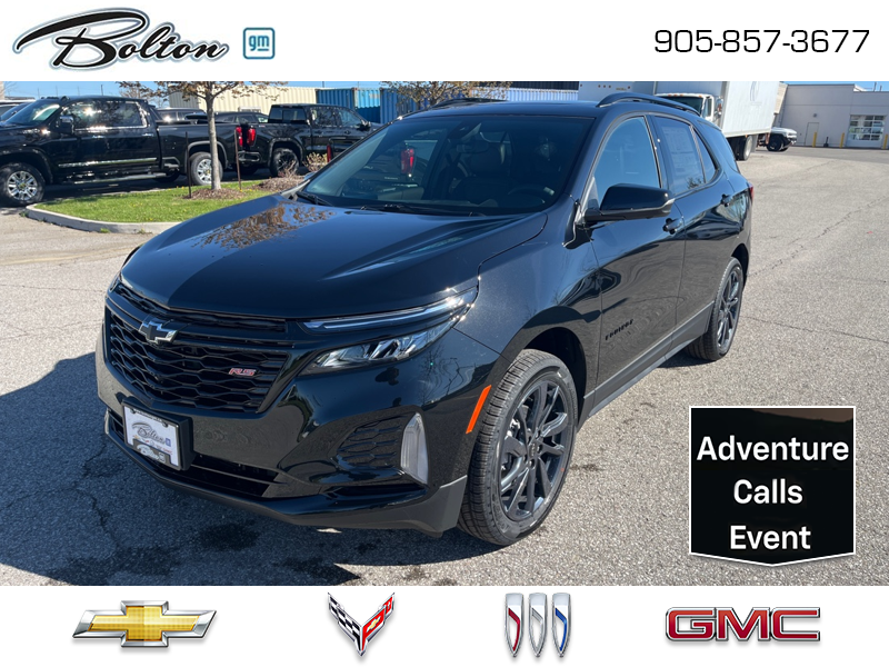 2024 Chevrolet Equinox RS  - Leather Seats - $252 B/W