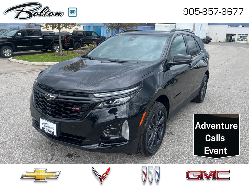 2024 Chevrolet Equinox RS  - Leather Seats - $252 B/W