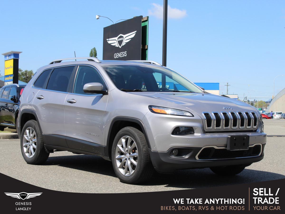 2017 Jeep Cherokee Limited | 4x4 | 3.2L V6 | Luxury Group