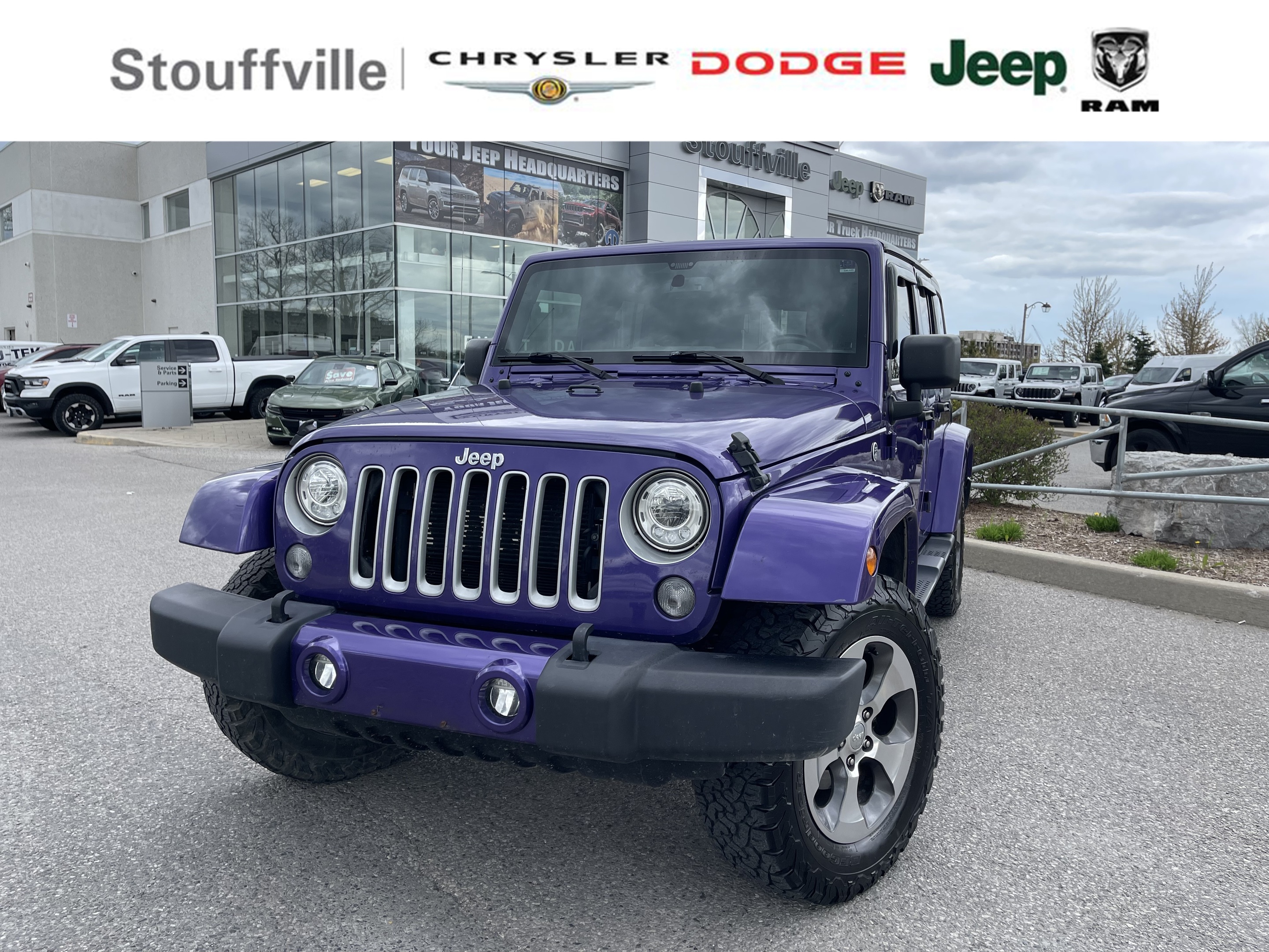 2018 Jeep Wrangler JK Unlimited Sahara 4x4 - Xtreme Purple