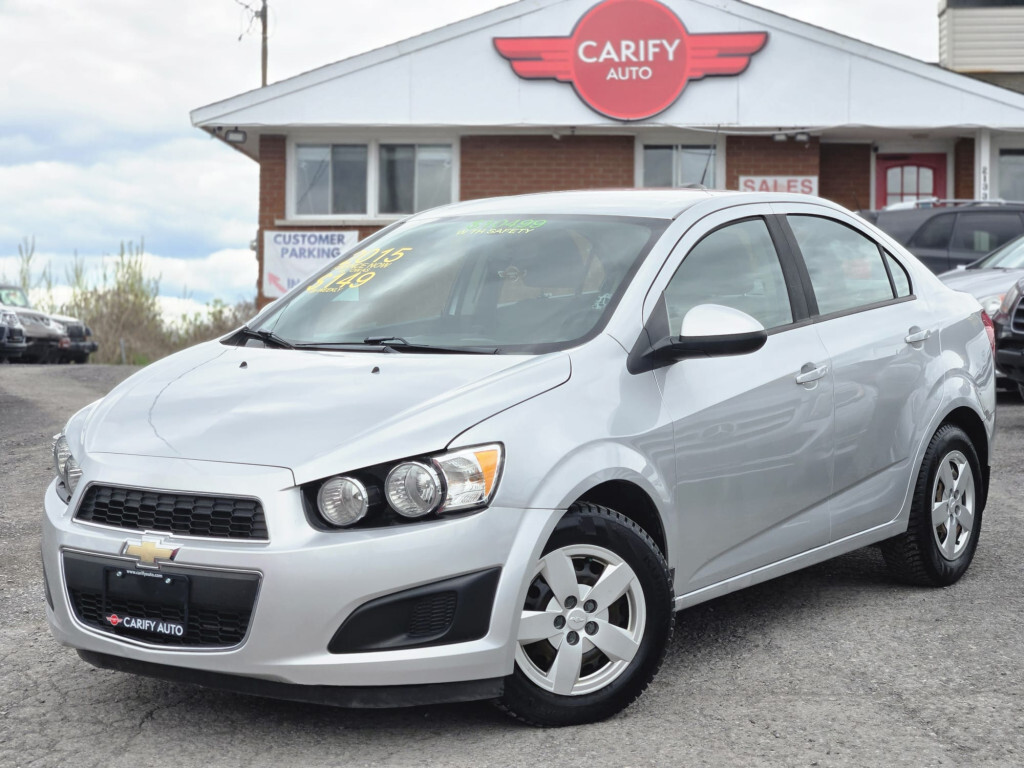 2015 Chevrolet Sonic WITH SAFETY