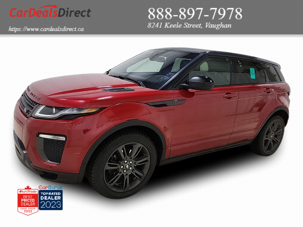 2019 Land Rover Range Rover Evoque Landmark Special Edition/Sunroof/Leather/ NAVI/Cle
