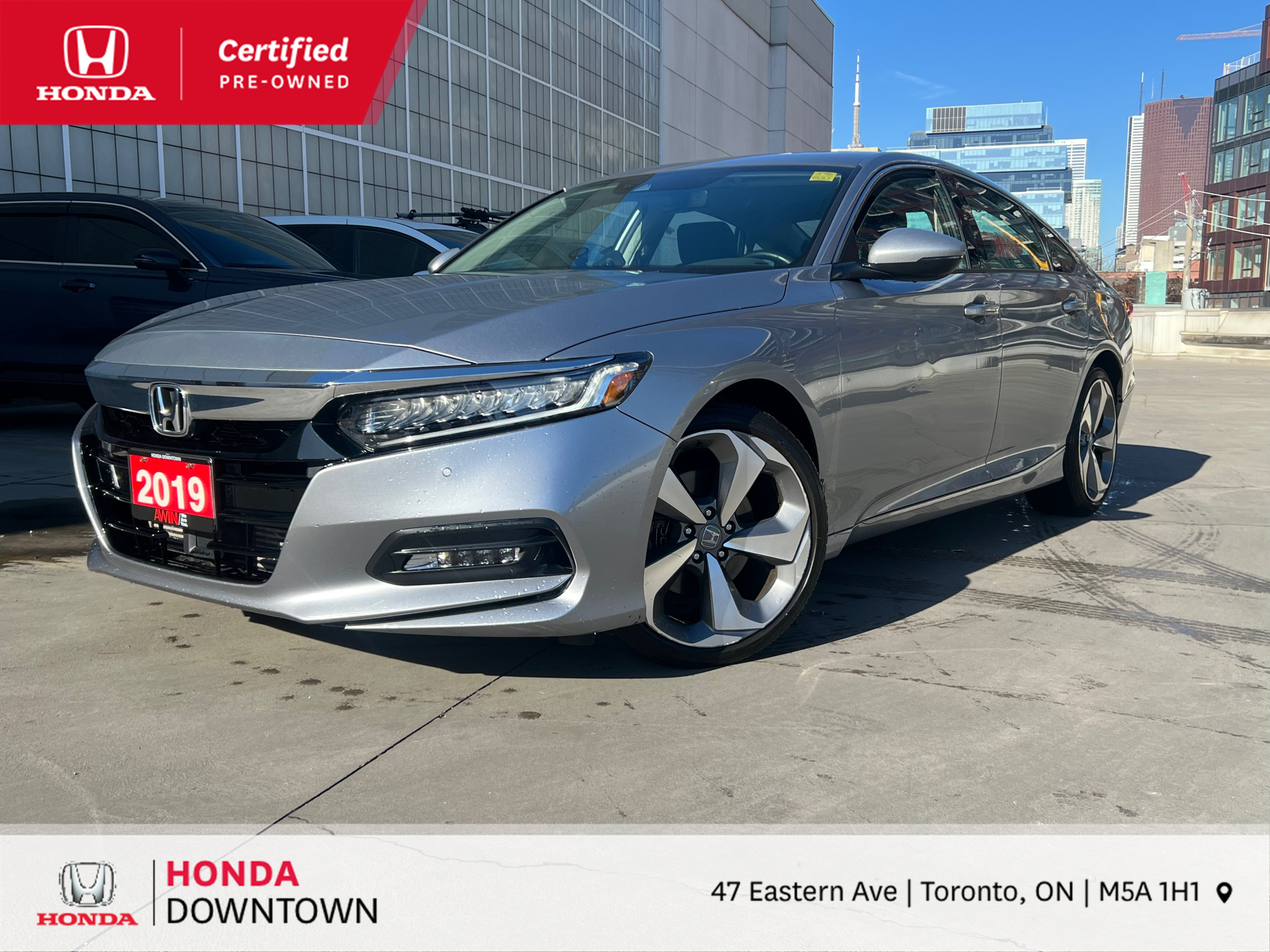 2019 Honda Accord Sedan Touring CVT 7 Years/160k Honda Certified Warranty