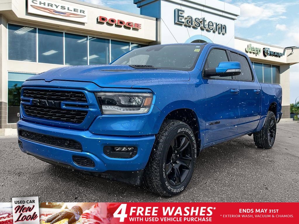 2022 Ram 1500 Sport | 1 Owner | No Accidents | 12In. Touchscreen