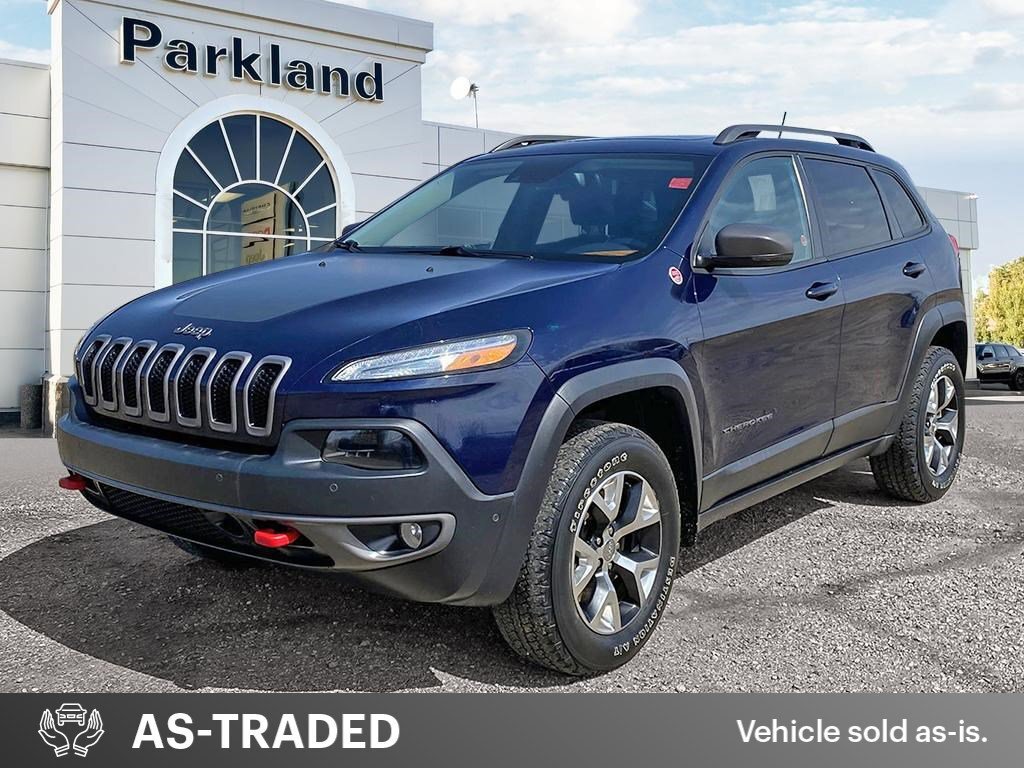 2014 Jeep Cherokee Trailhawk | Leather | Moonroof | AS-TRADED