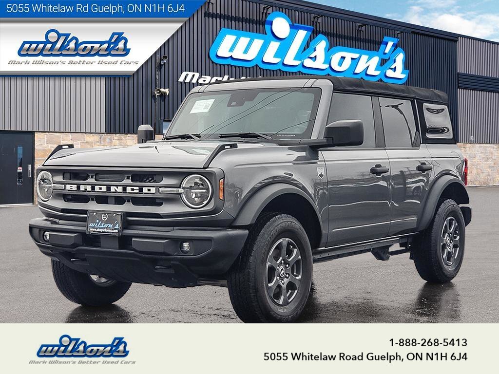 2021 Ford Bronco Big Bend 4Dr, 7-Speed Manual!!  Leather, CarPlay +