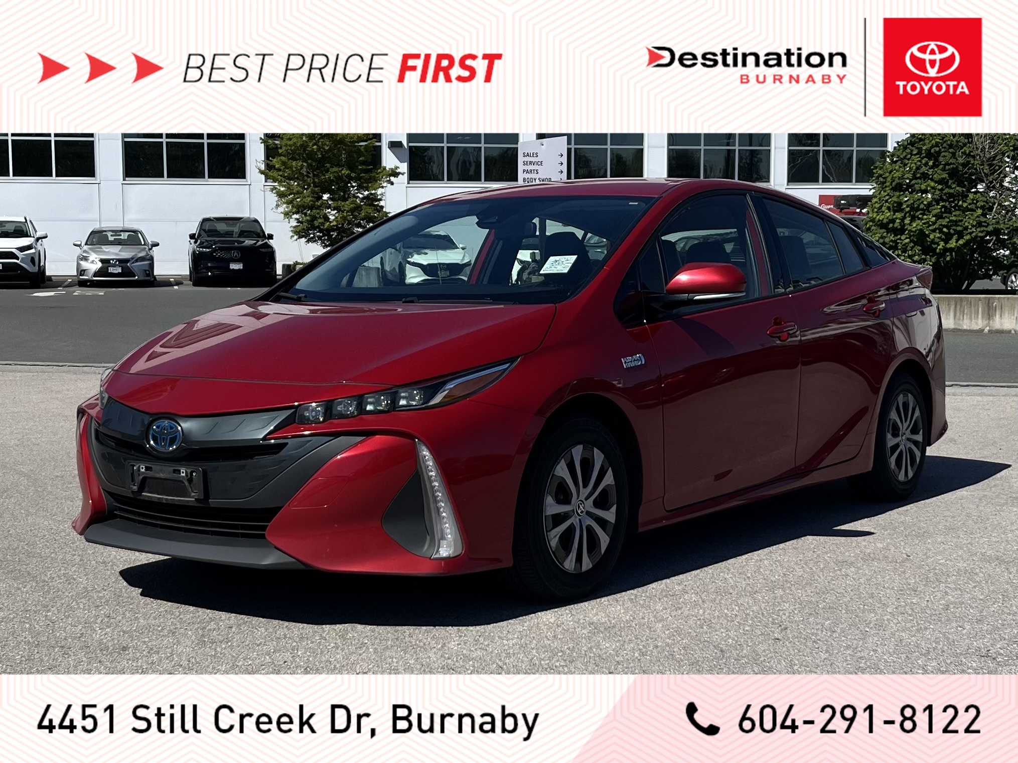 2020 Toyota Prius Prime Upgrade, Low Kms, Loaded