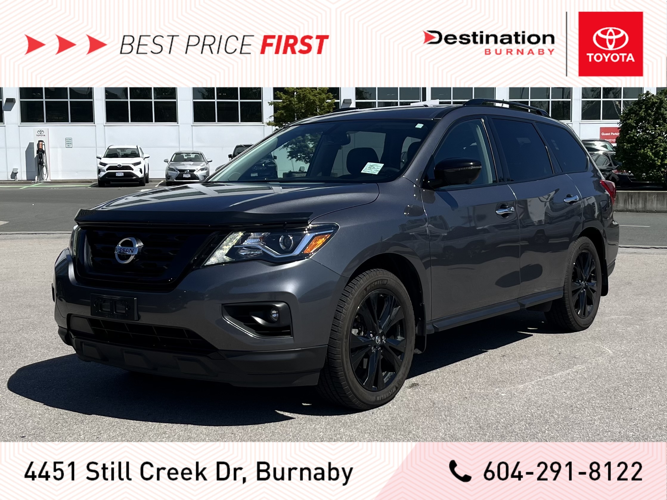 2018 Nissan Pathfinder Midnight, Low Kms, Loaded