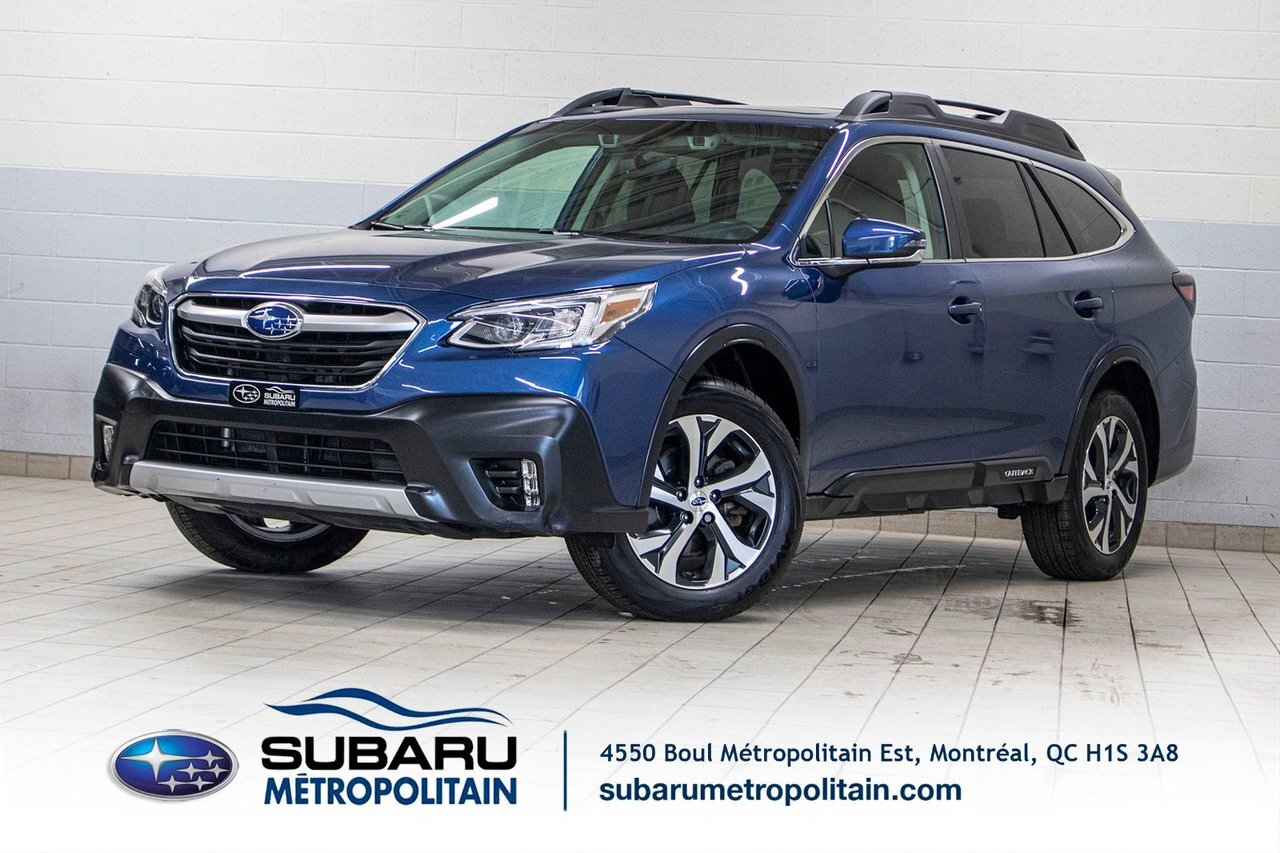 2022 Subaru Outback LIMITED XT, 2.4L TURBO, TOIT, CUIR, NAV,ECRAN 11.6