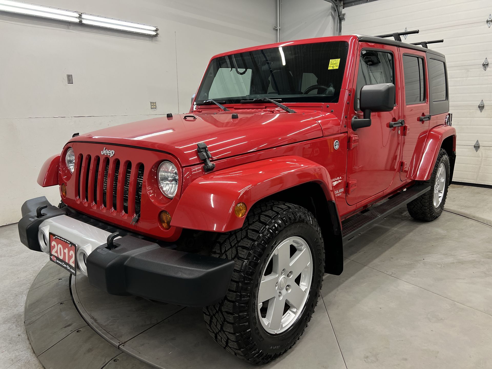 2012 Jeep WRANGLER UNLIMITED SAHARA 4x4 | HARD TOP | REMOTE START | LOW KMS!