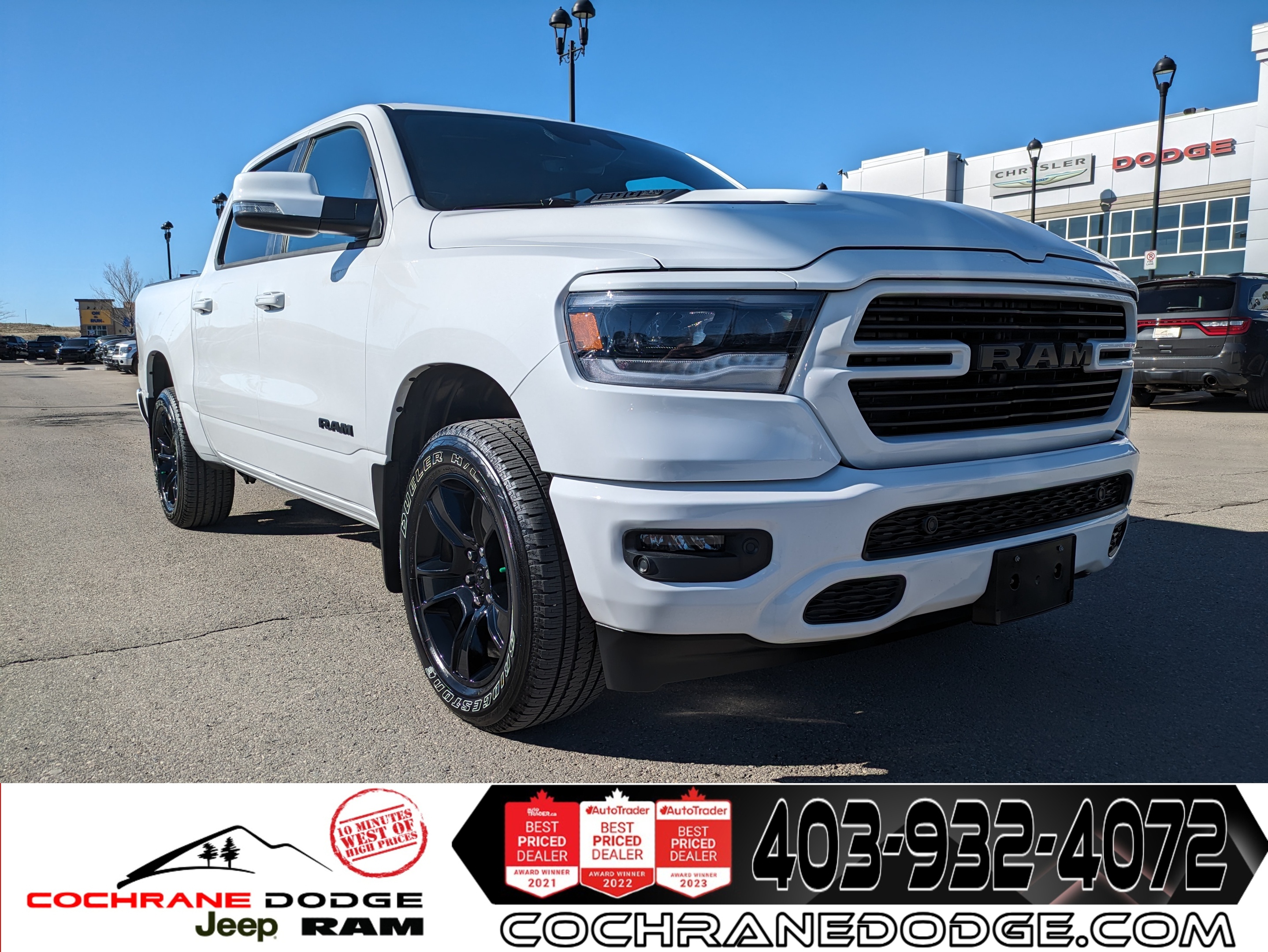 2023 Ram 1500 Sport with Leather and Sunroof!