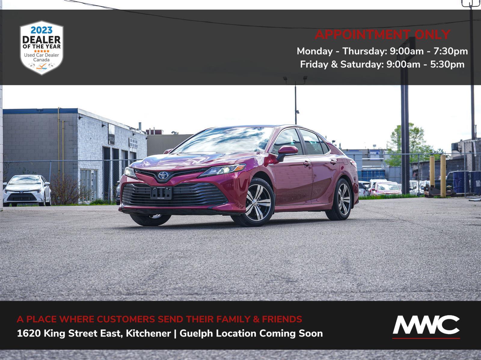 2019 Toyota Camry HYBRID LE | IN GUELPH, BY APPT. ONLY