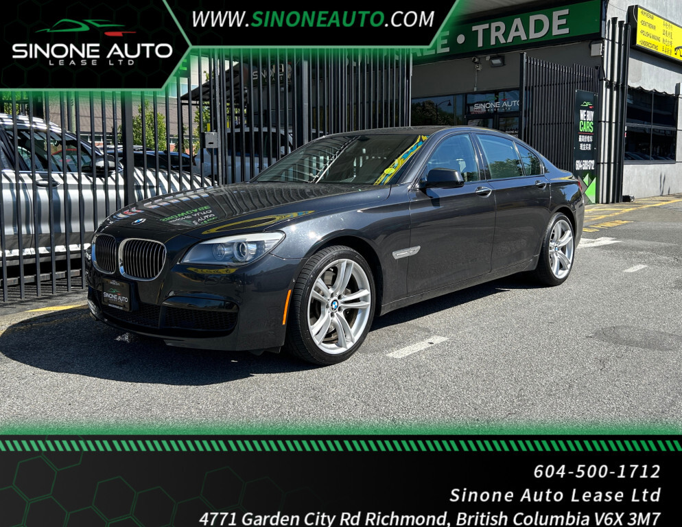 2012 BMW 750i xDrive M-SPROT CLEAN TITLE| ONLY 103654 KM