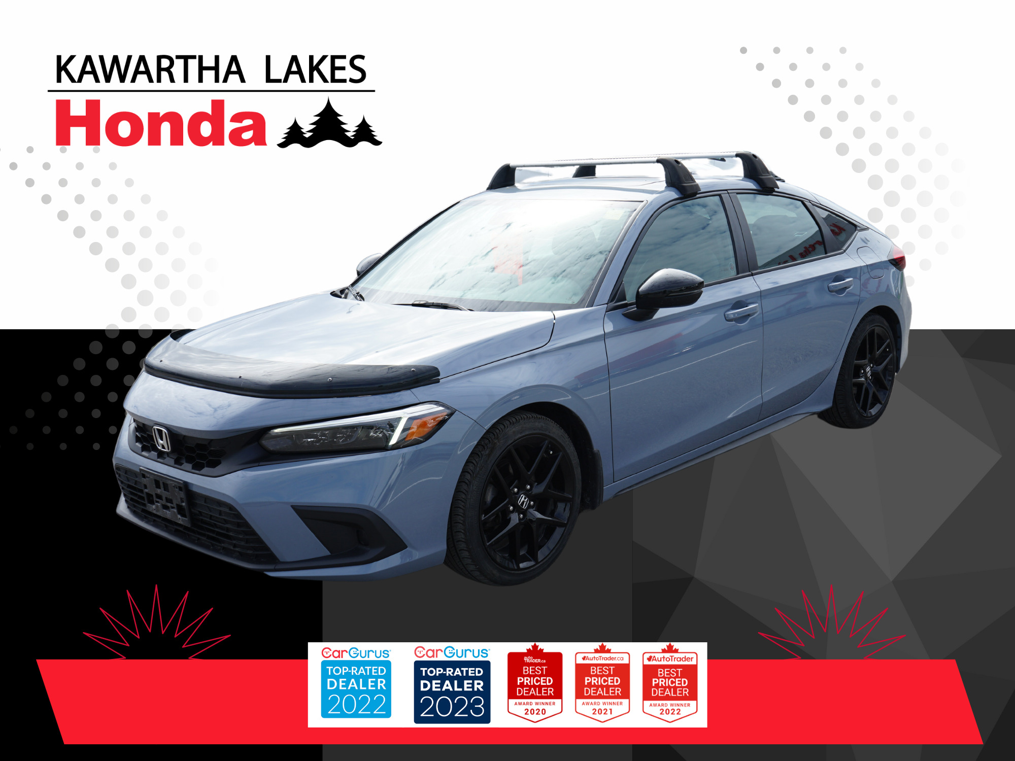 2022 Honda Civic Hatchback Sport CVT/SHARP SHARP!!!